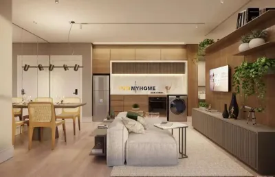 Apartamento para venda, 1 quartos no batel - ap9277
