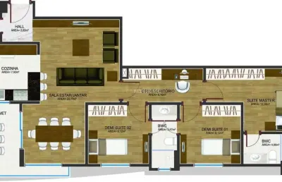 Apartamento com 3 quartos à venda na Rua Urbano Lopes, 383, Cristo Rei, Curitiba