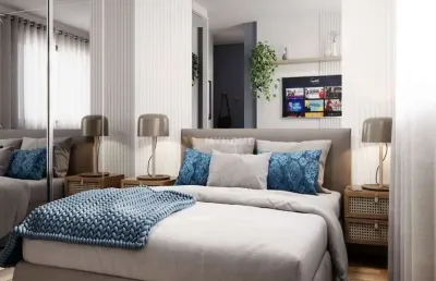 Apartamento com 2 quartos à venda na rua aluízio finzetto, 3511, prado velho, curitiba, 46 m2 por r$ 375.104