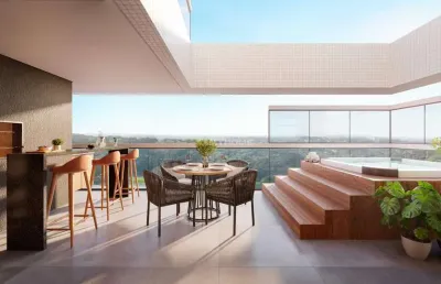 Cobertura à venda com 140m² - batel - curitiba/pr - co15822