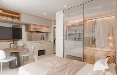Studio 19m² no campina do siqueira - curitiba,pr - 22139