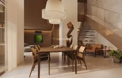 Garden duplex com 194m2 cobertos, 3 suítes, 3 vagas - lançamento - 13675