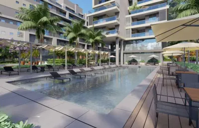 Apartamento 2 quartos 73m² com garagem em frente ao parque barigui