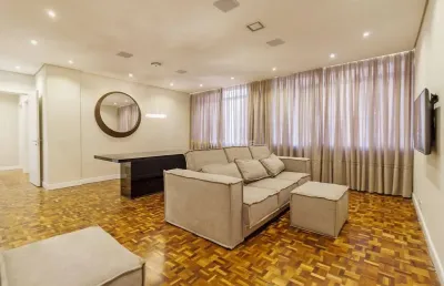 Apartamento reformado com 2 quartos, 1 vaga no batel, 101m² - curitiba - 96290