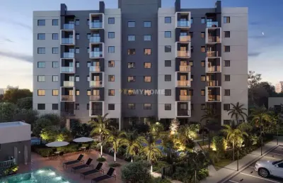 Apartamento 2 quartos, 47,69m² no bairro hauer - curitiba