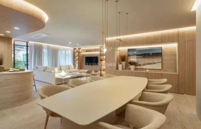 Apartamento com 198m² 4 quartos 3 vagas frente ao parque barigui - 78965