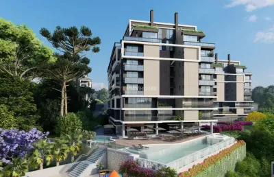 Apartamento com 198m² 4 quartos 3 vagas frente ao parque barigui - 23407