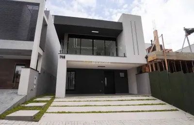 Casa 4 quartos à venda em condomínio clube no santa cândida, curitiba