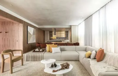 Apartamento para venda com 4 suítes e 4 vagas no batel