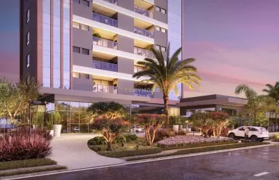 Apartamento com 129m2, 3 quartos com uma suíte, duas vagas no água verde