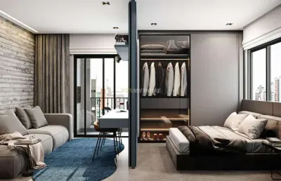 Studio incrível no água verde para investir ou morar, curitiba - 9208