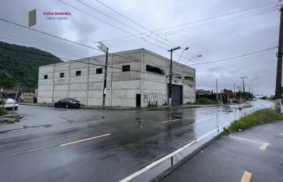 Galpão/pavilhão salão comercial para aluguel em solemar praia grande-sp