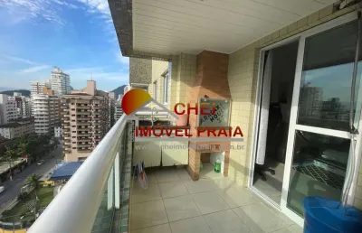Apartamento porteira fechada 100m da praia na guilhermina