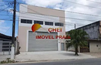 Barracão / Galpão / Depósito para alugar no Tude Bastos (Sítio do Campo), Praia Grande 