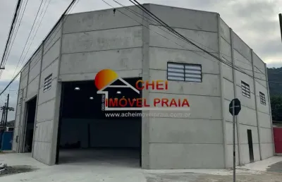 Barracão / Galpão / Depósito para alugar no Solemar, Praia Grande 