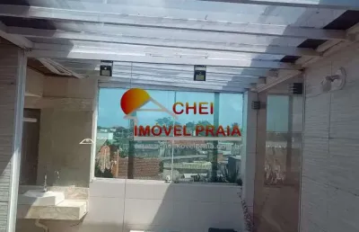 Casa em condomínio fechado com 2 quartos à venda na Vila Margarida, São Vicente 