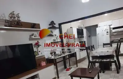 Casa com 2 quartos à venda na Tupi, Praia Grande 