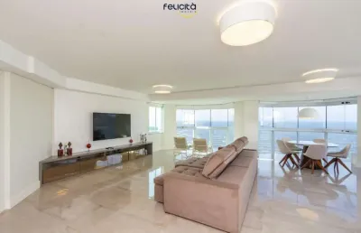 Apartamento frente mar a venda no ed. maria luiza em balneário camboriú