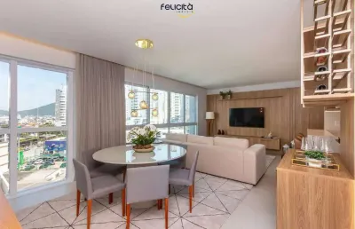 Apartamento no ed. solar di capri em balneário camboriú