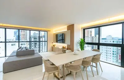 Cobertura 4 quartos mobiliada à venda no edifício dresden residence em balneário camboriú
