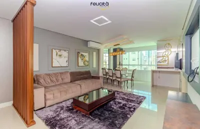 Apartamento à venda no centro de balneário camboriú com 3 suítes