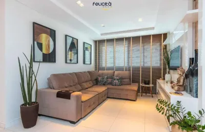 Apartamento à venda na 2ª quadra de balneário camboriú com 2 suítes