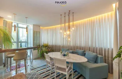 Apartamento à venda em balneário camboriú com 3 suítes