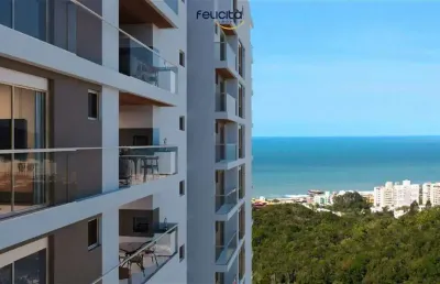 Apartamento à venda na praia brava no ed. torres da brava