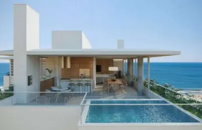 Apartamento à venda na planta com 03 suítes na praia brava.