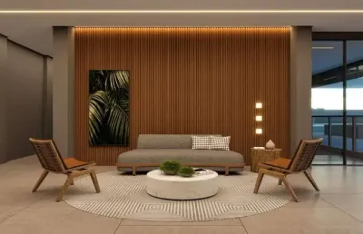 Apartamento à venda com 02 dormitórios na praia brava