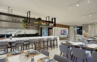Apartamento com 2 dormitórios no river sky garden - fazenda, itajaí / sc