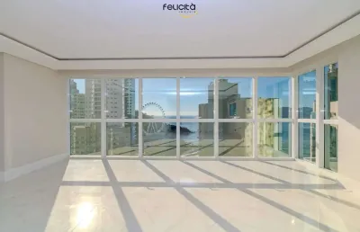 Apartamento com 04 suítes e vista para o mar à venda em balneário camboriú.