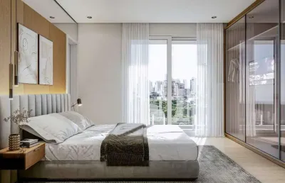 Apartamento com 3 dormitórios no condomínio no lago louise no bairro fazenda em itajaí