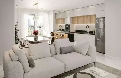Apartamento com 2 dormitórios no condomínio no lago louise no bairro fazenda em itajaí