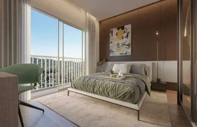 Apartamento com 2 dormitórios no condomínio terrace 360º no bairro fazenda, itajaí/sc