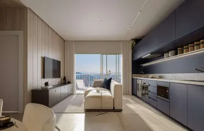 Apartamento com 2 dormitórios no condomínio terrace 360º no bairro fazenda, itajaí/sc