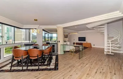 Cobertura triplex à venda no ed. acqua marine em balneário camboriú