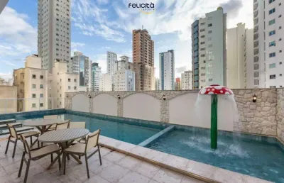 Apartamento decorado à venda no pontal di vitta residence em balneário camboriú
