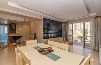 Apartamento com terraço à venda no ed. dona elenir em balneário camboriú