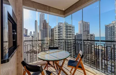 Apartamento com vista mar à venda balneário camboriú