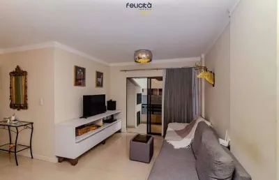 Apartamento a venda com terraço privativo no ed. milão residênce