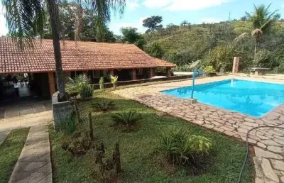 Sítio a venda de 3600m² com piscina, campo de futebol e lagoa são joaquim de bicas mg!