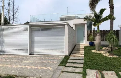 Sobrado com 4 dormitórios à venda, 370 m² por r$ 3.500.000,00 - morada da praia - bertioga/sp