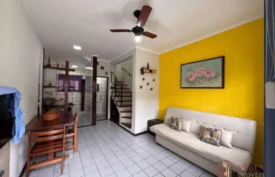 Village com 2 dormitórios à venda, 63 m² por r$ 460.000,00 - jardim lido - bertioga/sp