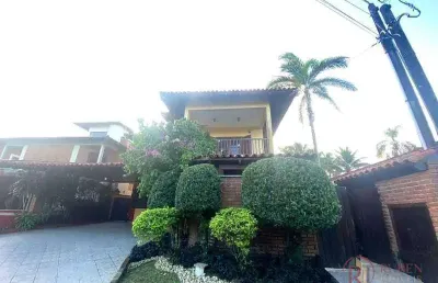 Sobrado com 4 dormitórios à venda, 525 m² por r$ 3.500.000,00 - maitinga - bertioga/sp