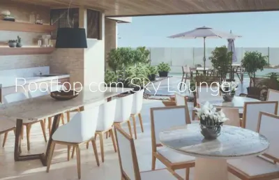Apartamento quarto e sala c/rooftop -pleno itaigara