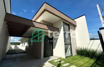 Casa com 3 quartos à venda em benedito, indaial , 88 m2 por r$ 450.000