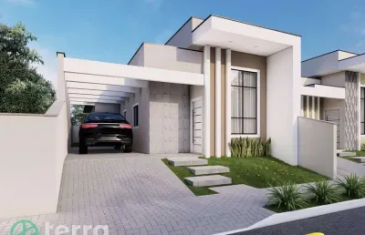 Casa com 3 quartos à venda no carijós, indaial , 101 m2 por r$ 620.000