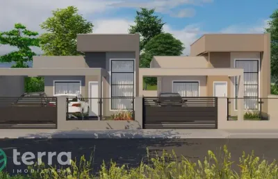Casa com 2 quartos à venda no arapongas, indaial , 61 m2 por r$ 350.000