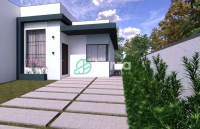 Casa com 2 quartos à venda em benedito, indaial , 55 m2 por r$ 290.000